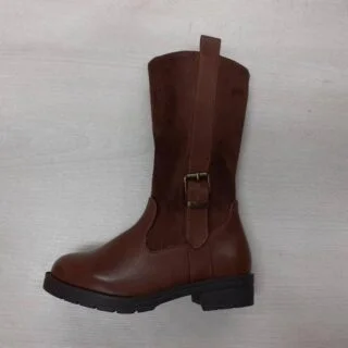 BOTA MARRÓN NIÑA