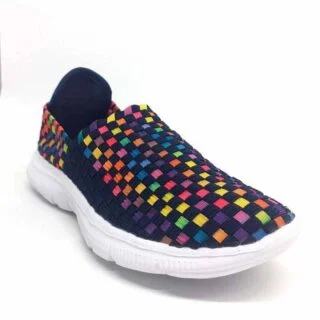 DEPORTIVA CON GOMAS CRUZADAS MARINO