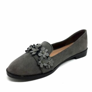 BAILARINAS FLORES GRIS