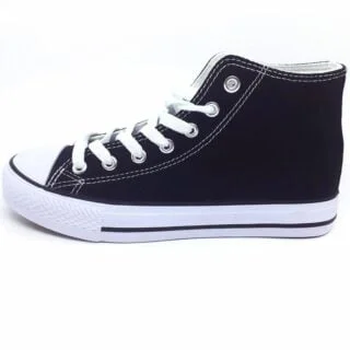 Zapatillas Bota Unisex Lona Basket