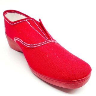 Zapatilla classic con cuña y elásticos en el empeine 23 alcalde 70003