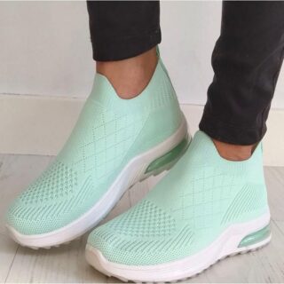 Zapatilla deportiva de elásticos 9 c angel j180k verde3 1