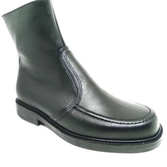 Bota clásica Clayan con cremallera lateral y forro de borrego 501B