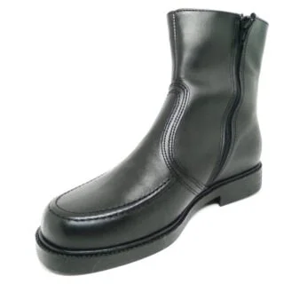 Alternative view of Bota clásica Clayan con cremallera lateral y forro de borrego 501B