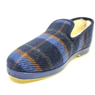 Alternative view of Zapatillas de paño con forro de borrego natural Javer 106