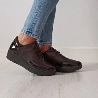 Zapato de salón con cuña 4 cm y plataforma 1,5 cm