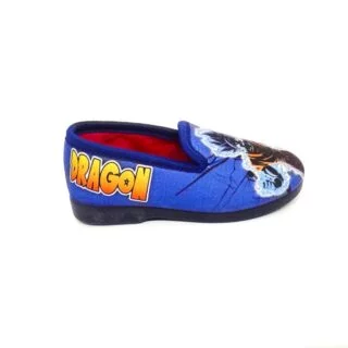 Zapatilla de suapel con estampados de goku