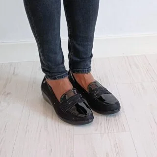 Alternative view of Mocasín ancho especial con cuña 3,5 cm