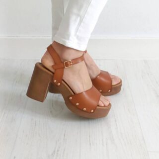 Sandalia madera con pulsera al tobillo fe-w18-90 8 c angel fe w18 903