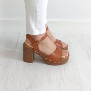 Sandalia madera con pulsera al tobillo fe-w18-90 9 c angel fe w18 904