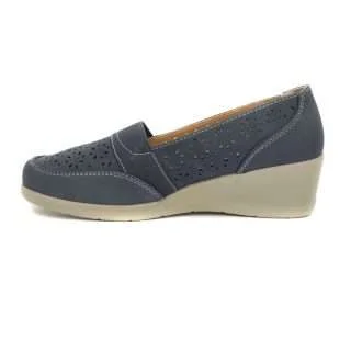 Alternative view of Zapato mocasín ancho especial cuña 4cm Yameiji zsb153