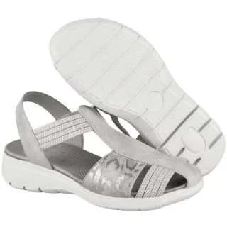 Alternative view of Sandalia con cuña 3cm y con suela de bio confort Amarpies abz26581