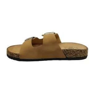 Alternative view of Sandalia bio plana con dos hebillas y con suela confort QH-a5520