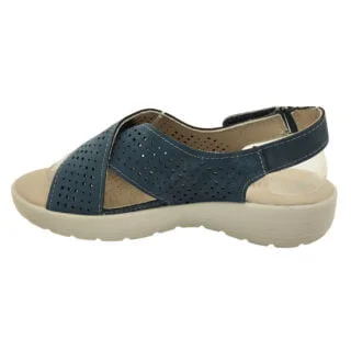 Alternative view of Sandalia con pulsera al tobillo y empeine cruzado confort Virucci_vra-658