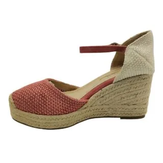 Alternative view of Valenciana con plataforma y pulsera tobillera Corina M5390