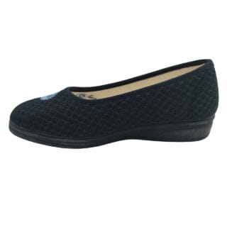 Alternative view of Zapatilla tela nido de abeja escotada Alcalde 300B