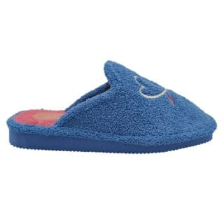 Zapatilla de casa destalonada rizo americano Nellakis 2011