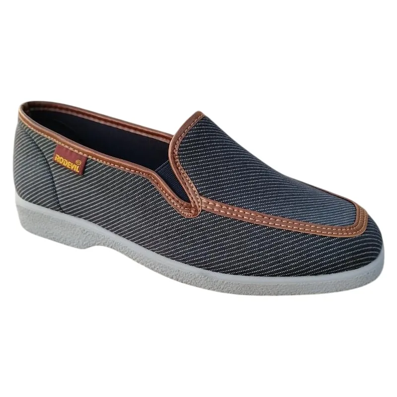 Zapatilla con elásticos máximo confort Rodevil-604