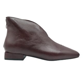 Botines cremallera talonera tacón 2 cm Buonarotti S5510DH