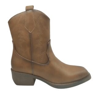 Botín cowboy y tacón cubano QH A8001