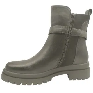 Alternative view of Botín estilo motero o rock QH A8008