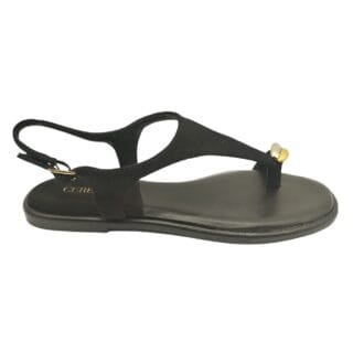 Sandalia de dedo planta acolchada Cereza 6556