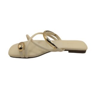 Alternative view of Sandalia de dedo plana acolchada Cereza P118