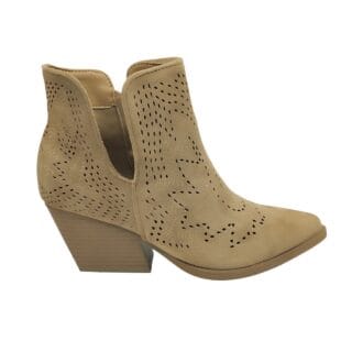 Botín de cowboy con tacón cubano 7cm Niko Amore 20195