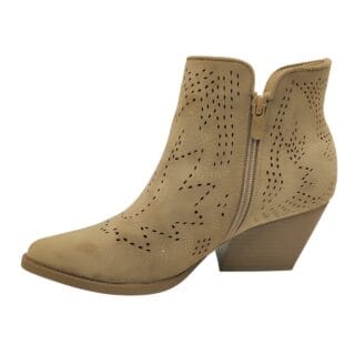 Alternative view of Botín de cowboy con tacón cubano 7cm Niko Amore 20195