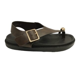 Sandalia de dedo plana con suela de bio confort Niko Amore 26003