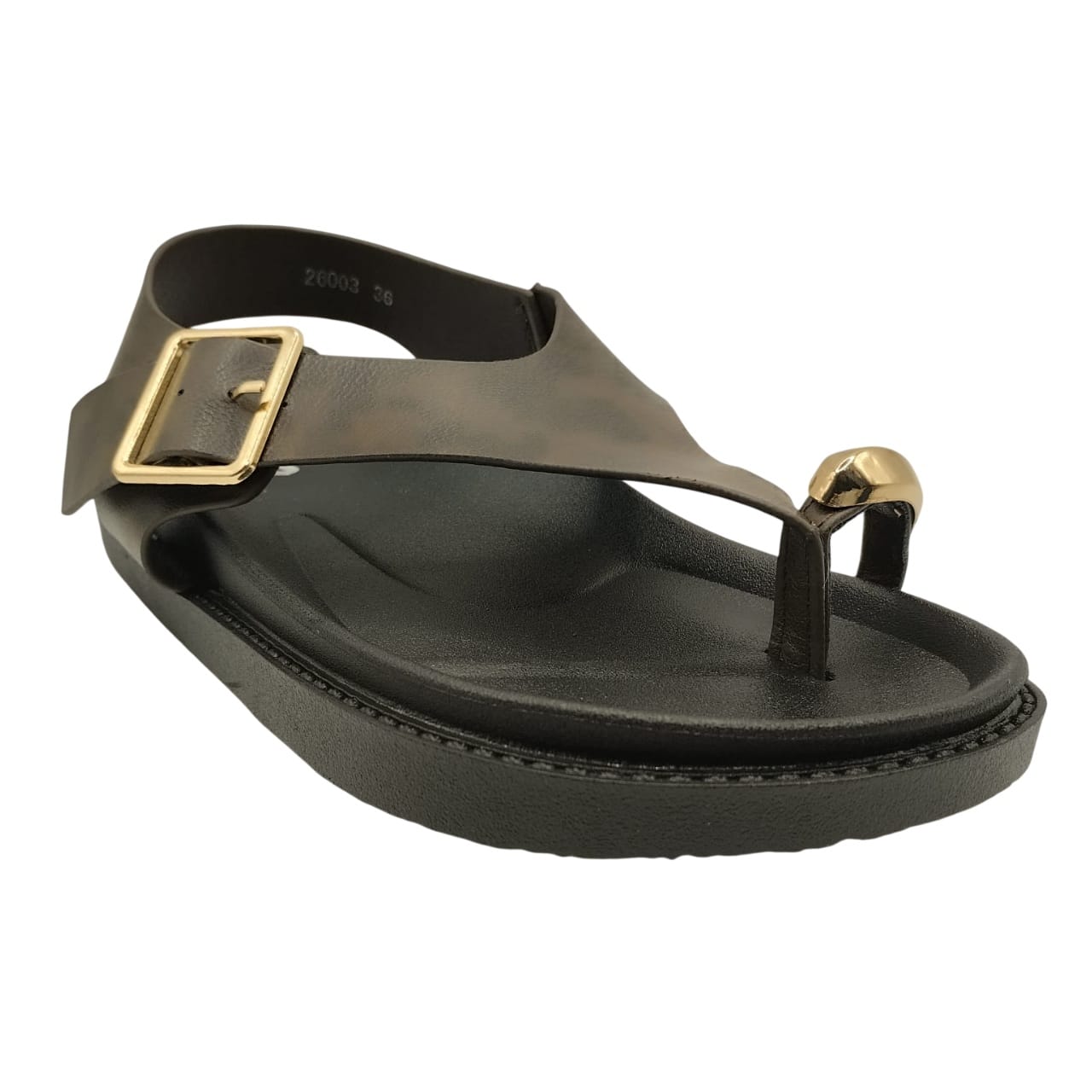 Sandalia de dedo plana con suela de bio confort Niko Amore 26003 5 Sandalia de dedo plana con suela de bio confort Niko Amore 26003 - Imagen 3