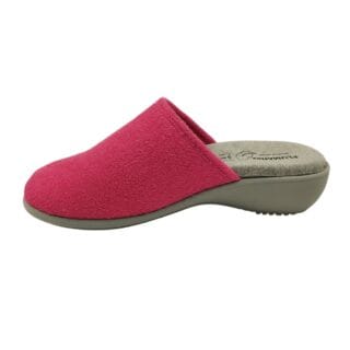 Alternative view of Zapatilla casa chinela de rizo con cuña 3.5cm Plumaflex 14500