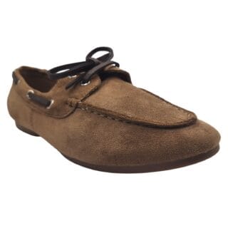 Mocasín con cordones plano barefoot Cereza P145 - Imagen 3