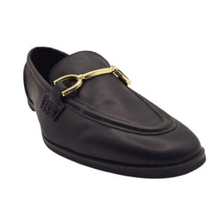 Zapato mocasín plano con adorno dorado Corina M6646 - Imagen 7